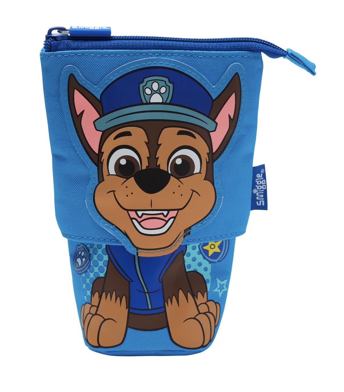 Toys Uncle Plastic Smiggle Pencil Case/Pouch For Kids (Paw Patrol Blue Pouch)
