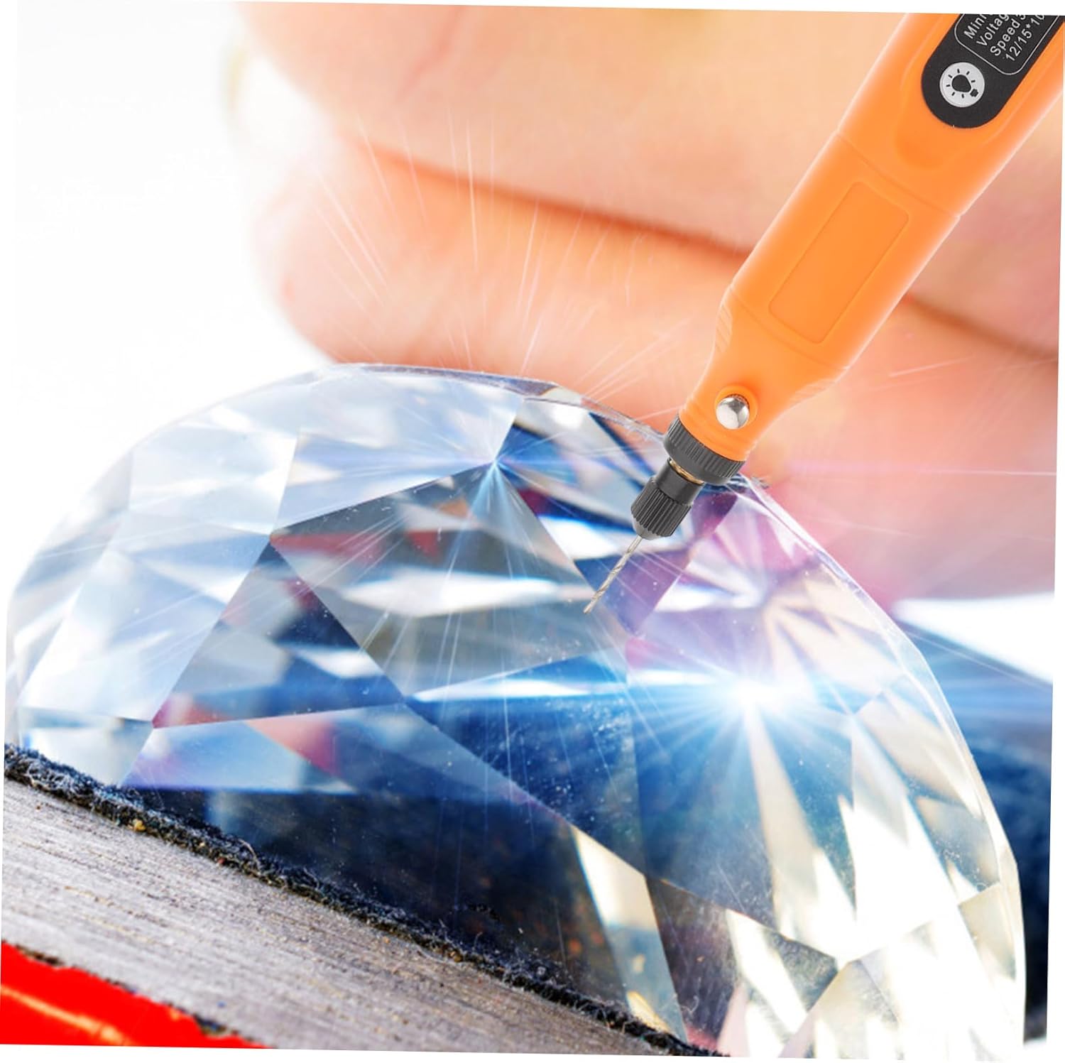 Tofficu 2sets Speed Usb Charging Mini Rotary Tool Sanding Polishing Kit Lightweight Easy to Use