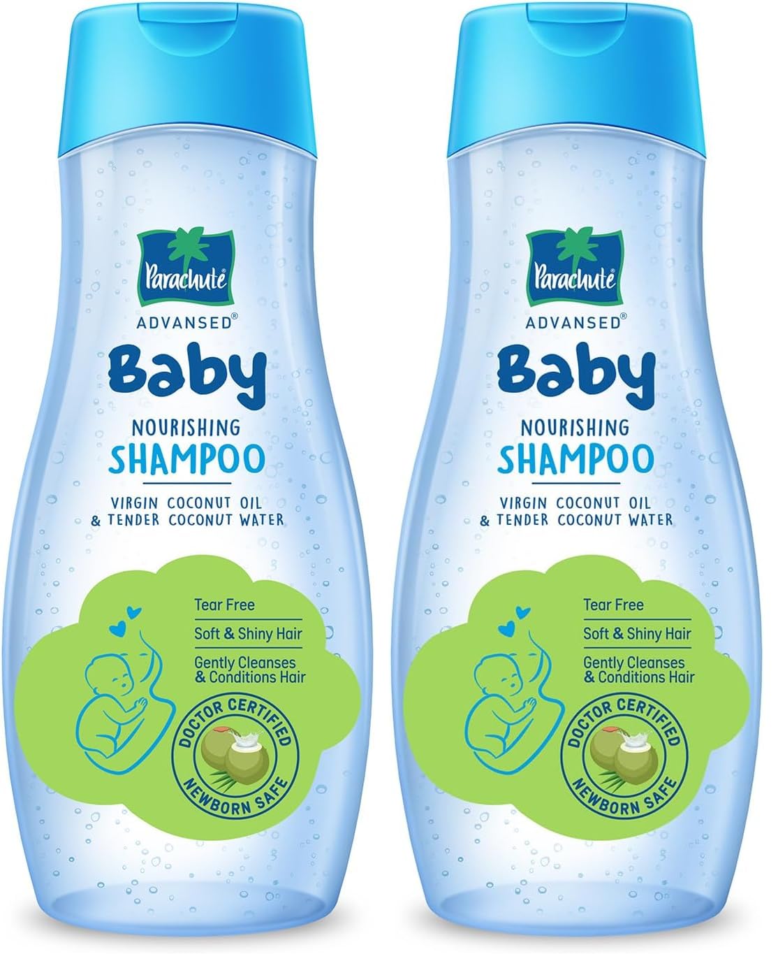 Parachute Advansed Baby Shampoo for Kids | Doctor Certified | Tear Free | Tender Coconut Water & Virgin Coconut Oil | Soft & Shiny Hair | 410ml (Pack of 2)-image-40