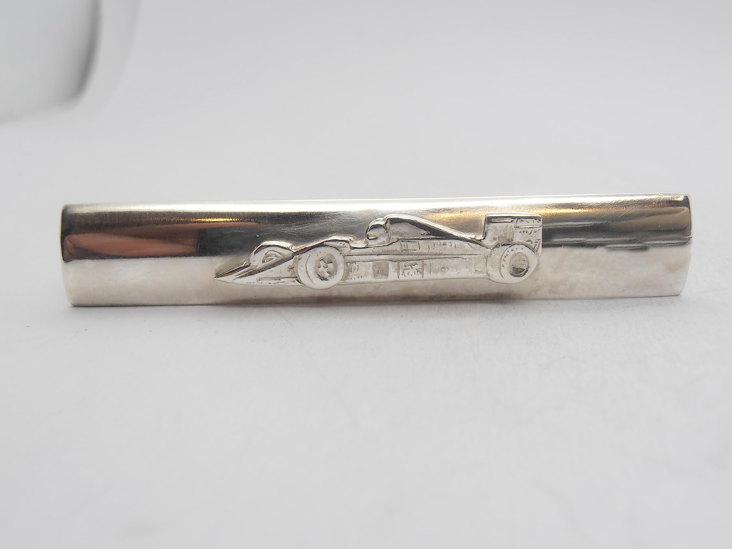 Auto da Corsa : Fermacravatta in Argento 925 - Automobile - Macchina - F1 - Squadra Corse - Scuderia