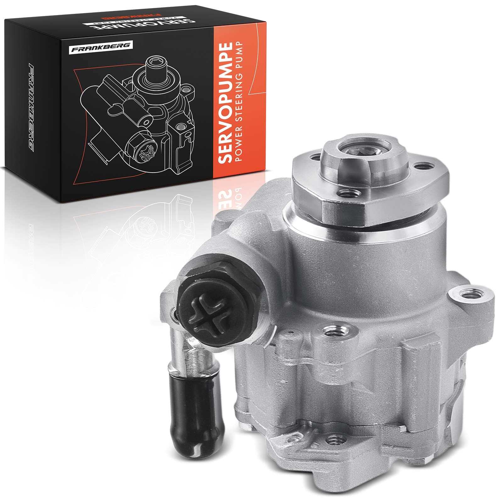 Frankberg Servopumpe Hydraulikpumpe Lenkung Kompatibel mit A3 8L1 1.9L 1996-1998 Golf IV 1J1 1J5 1E7 1.4L-2.8L 1997-2006 O.c.t.a.v.i.a I 1U2 1U5 1.9L 1996-1998 Replace# 953A674CA