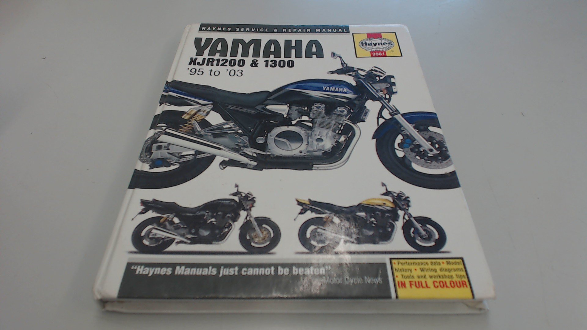 Yamaha XJR1200 and 1300 Service and Repair Manual: 1995 to 2001 (Haynes Service and Repair Manuals)