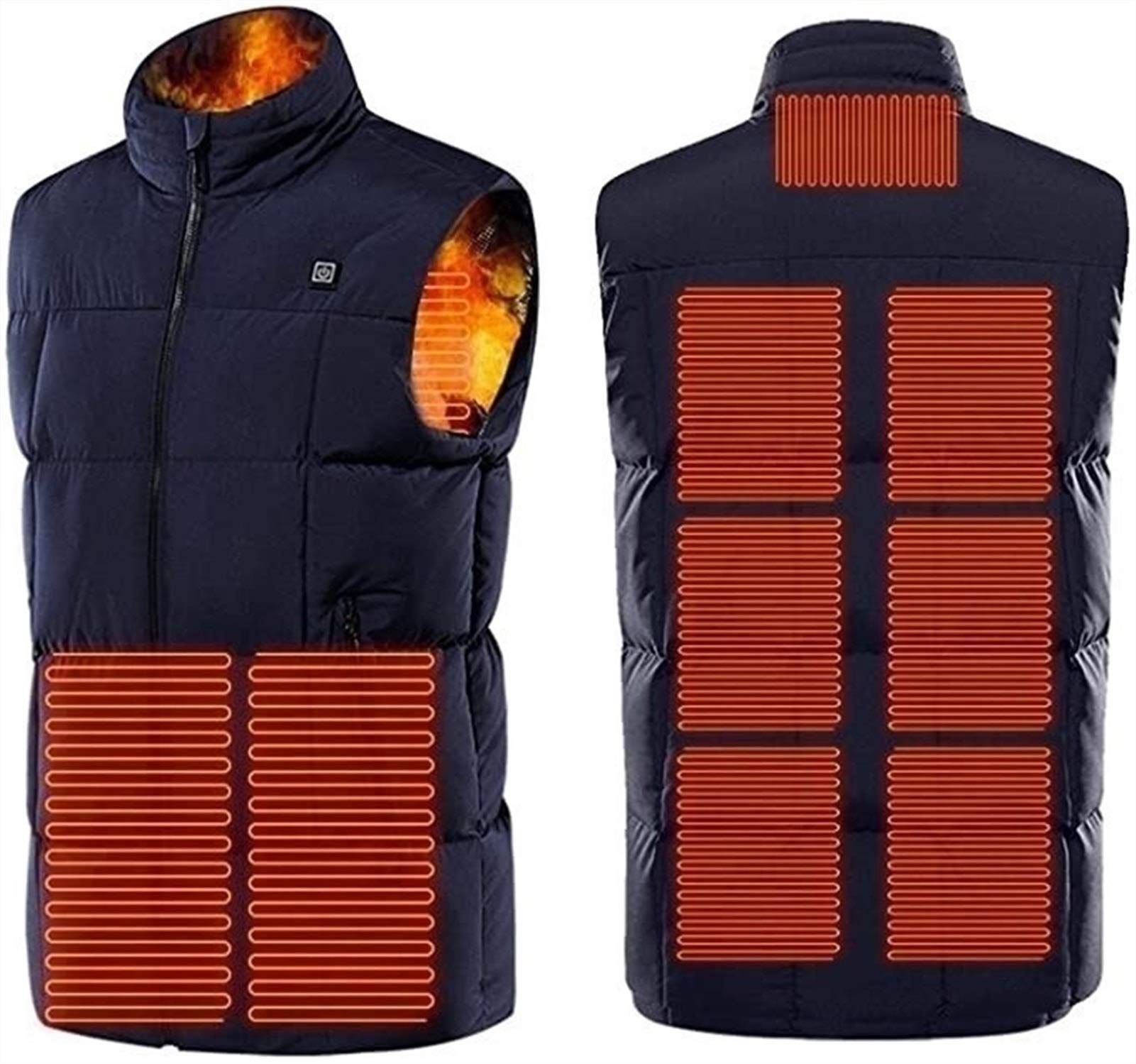 Gilet chauffant de randonnée MU idéal pour le camping en hiver