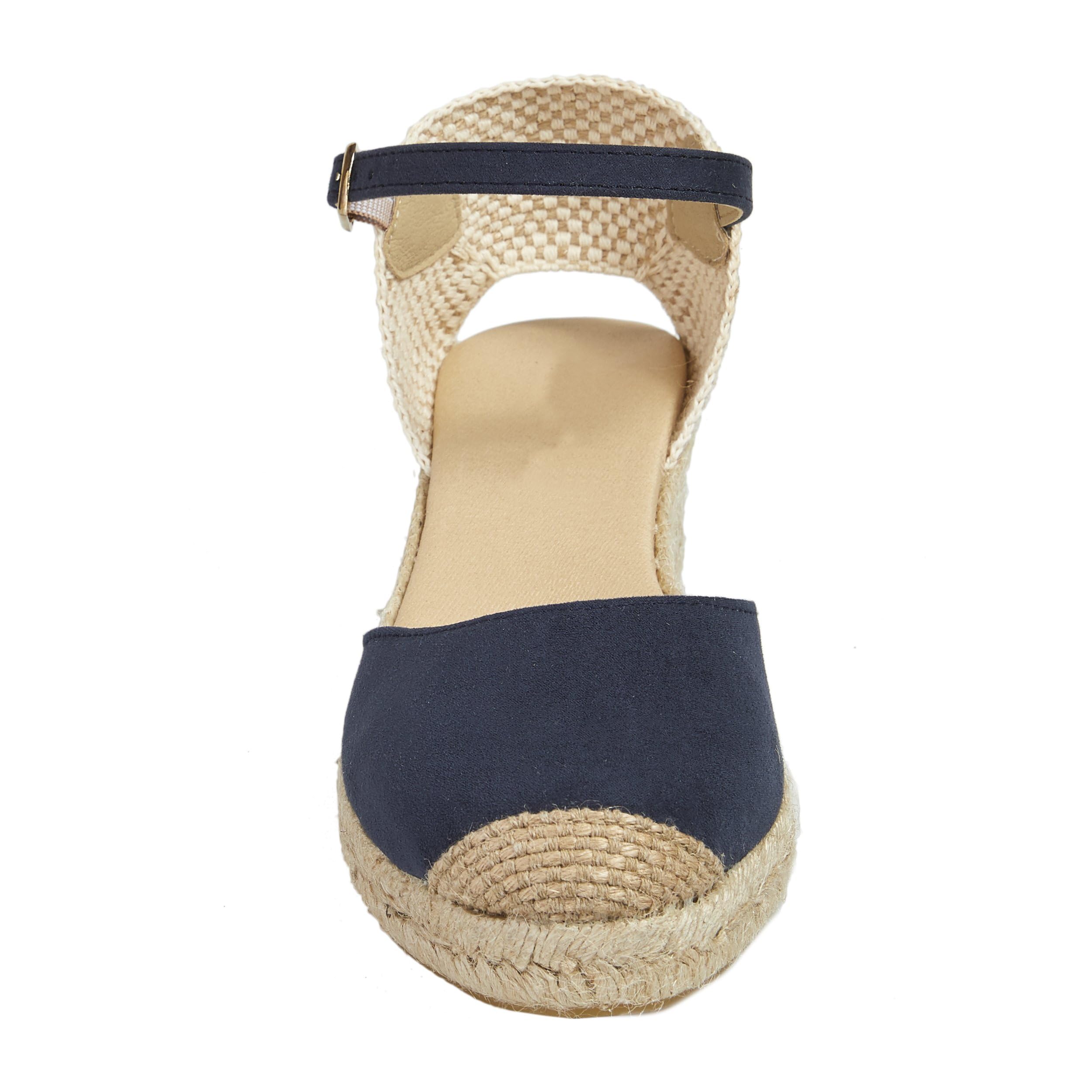 NOESLOMISMO BY DILEMA Alpargatas Cuña Cómoda Mujer Hechas en España - Sandalias Yute Natural