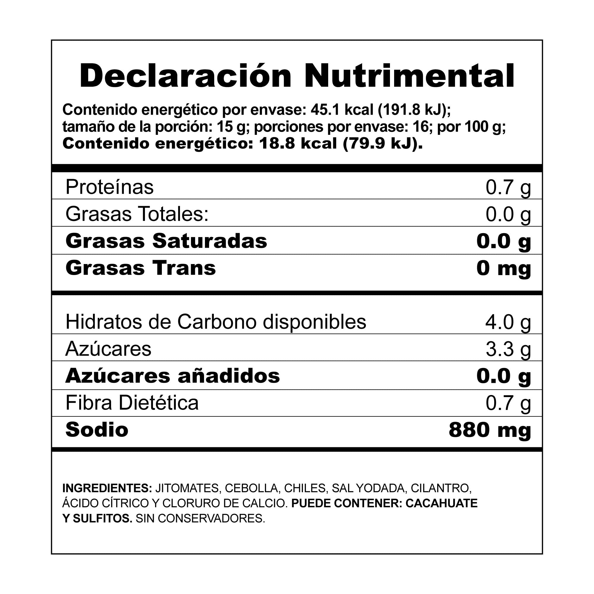 Herdez Salsa Casera 240g (12-pack)