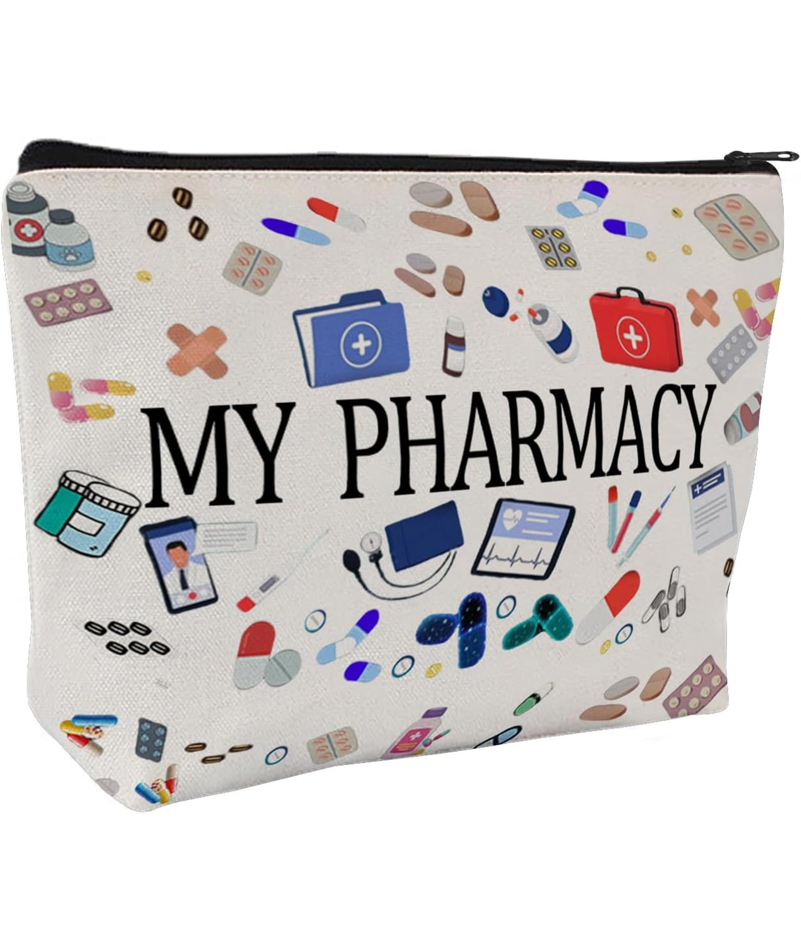 Medicine Pouch for Travel, Medicine Pouch, Travel Organizer Pouch, Compact Medicine Bag for Trips, Small Travel Pouch for Toiletries and Essentials, Compact Kit for First Aid and Medications-image-18