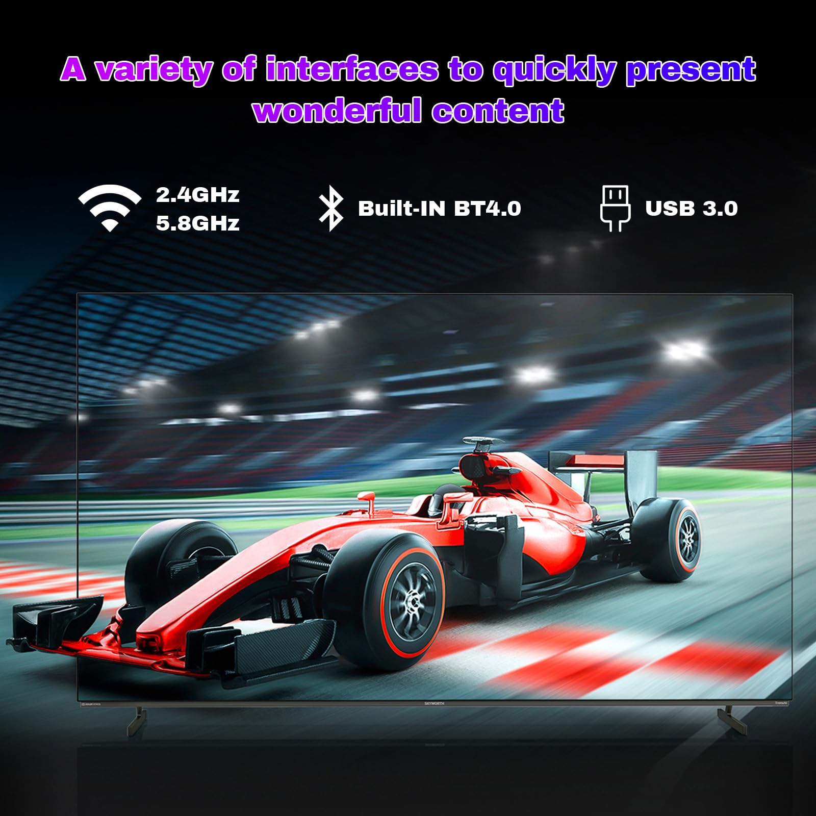 CHROX Boîtier TV Android 12.0, 4 Go De RAM 128 Go ROM RK3318 Quad-Core 64 Bits Cortex-A53, WiFi 6 BT 5.0+ Intégré 2,4 Ghz/5,0 Ghz, Prise en Charge H.265/3D/4K Ultra HD/HDMI 2.0 Smart TV Box,4gb+128gb