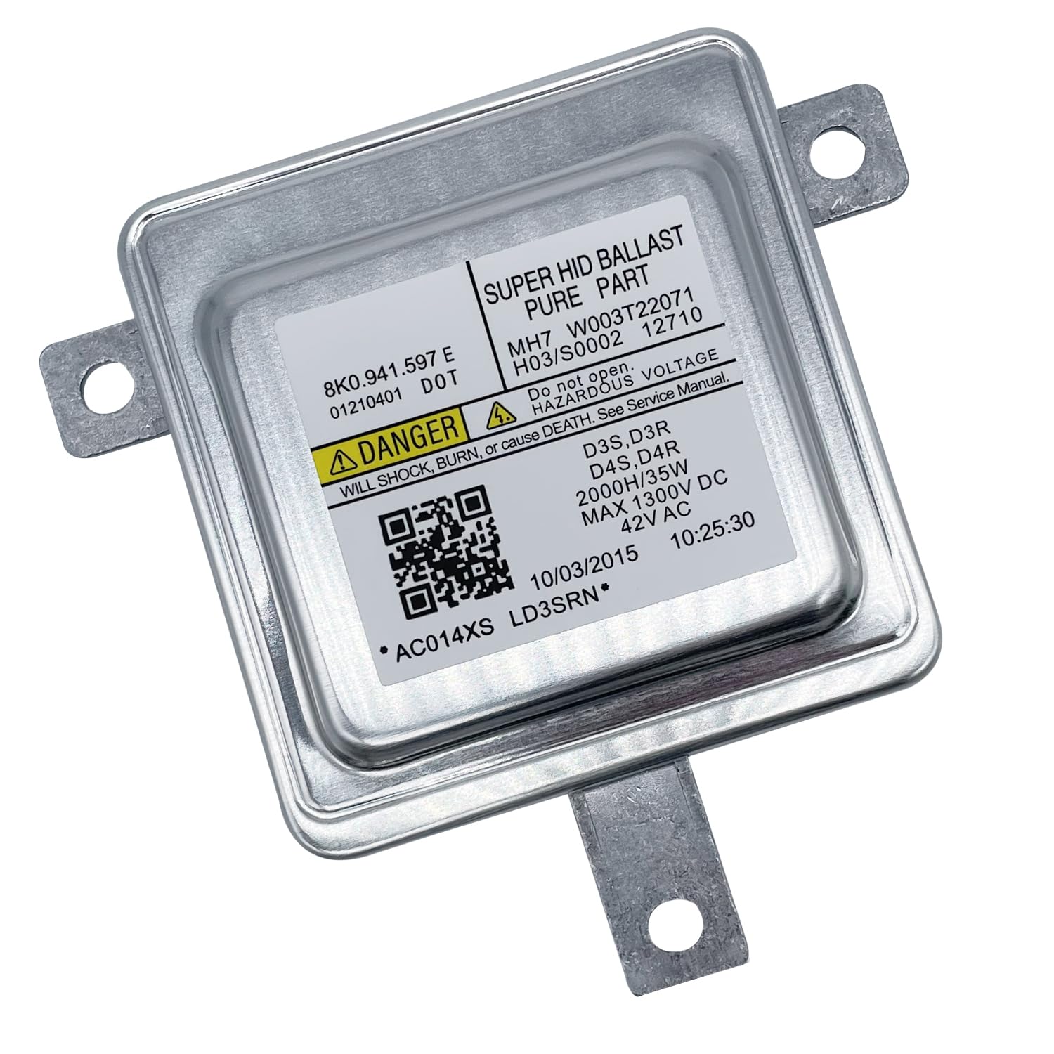 Replacement Ballast 8K0941597E D3S/D3R D4S/D4R Xenon Hid Headlight Ballast Control Unit Compatible with AUDI A1 A3 A4 A5 A6 A7 A8 Q3 Q5 Q7 - Image 3
