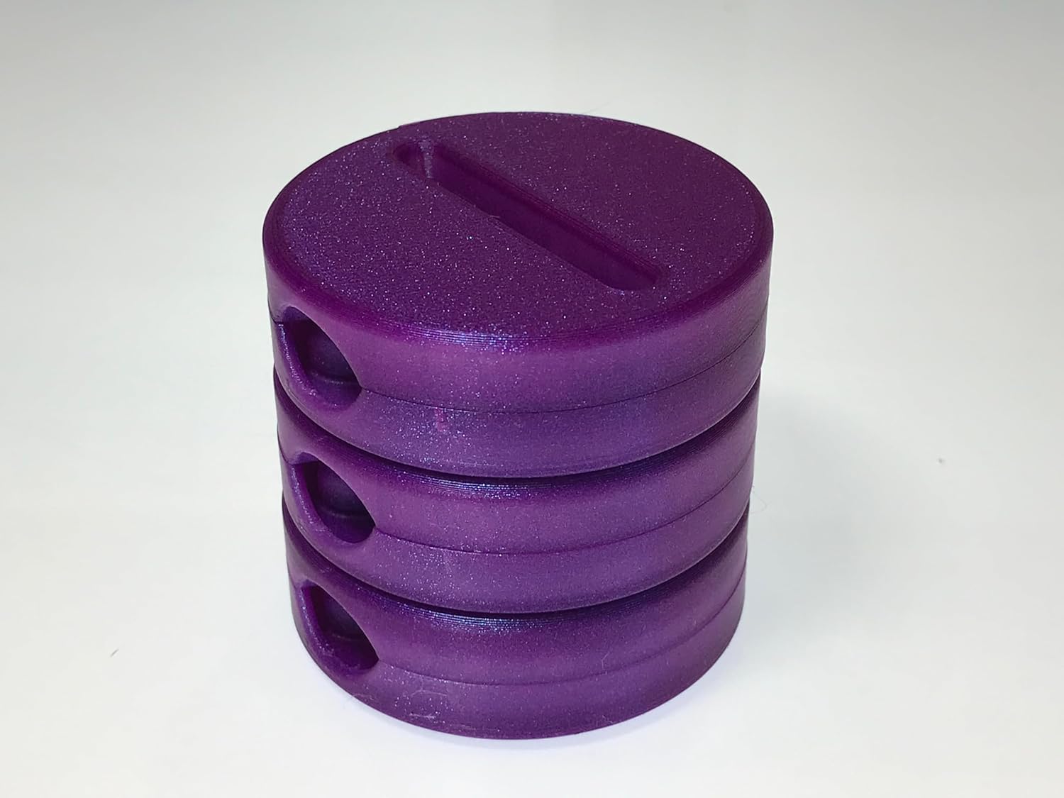 New Premium Color BladeSaver Thread Cutters by Purple Hobbies – Same Patented Design with Fun New Colors – Magnetic Case/Stand – for 28mm, 45mm, and 60mm Rotary Blades (Purple Ombré 45mm) image 3