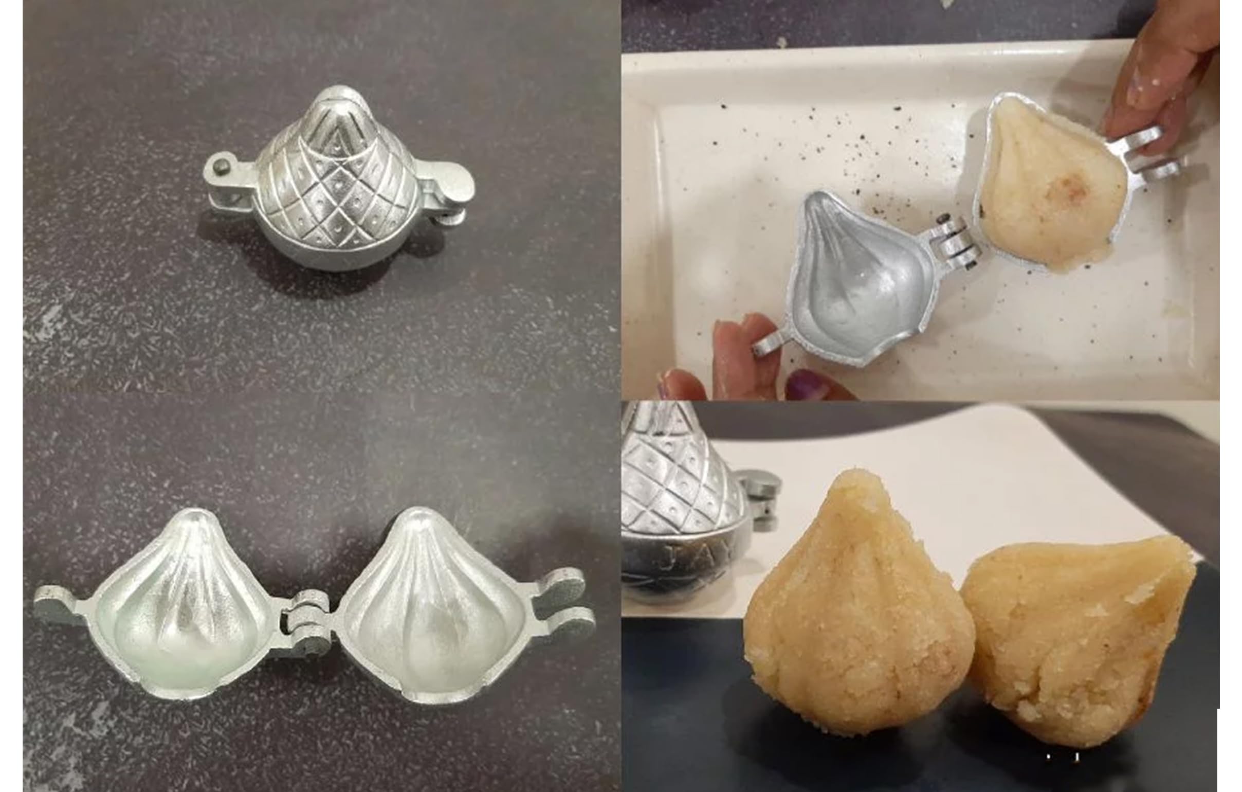 Modak & Gujiya Maker Set - Easy Indian Sweet Making -7