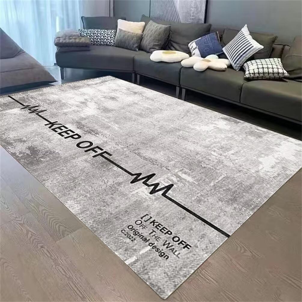 Tapis de chambre enfant 160x220cm gris isolant et confortable pour sécuriser le sol de bébé