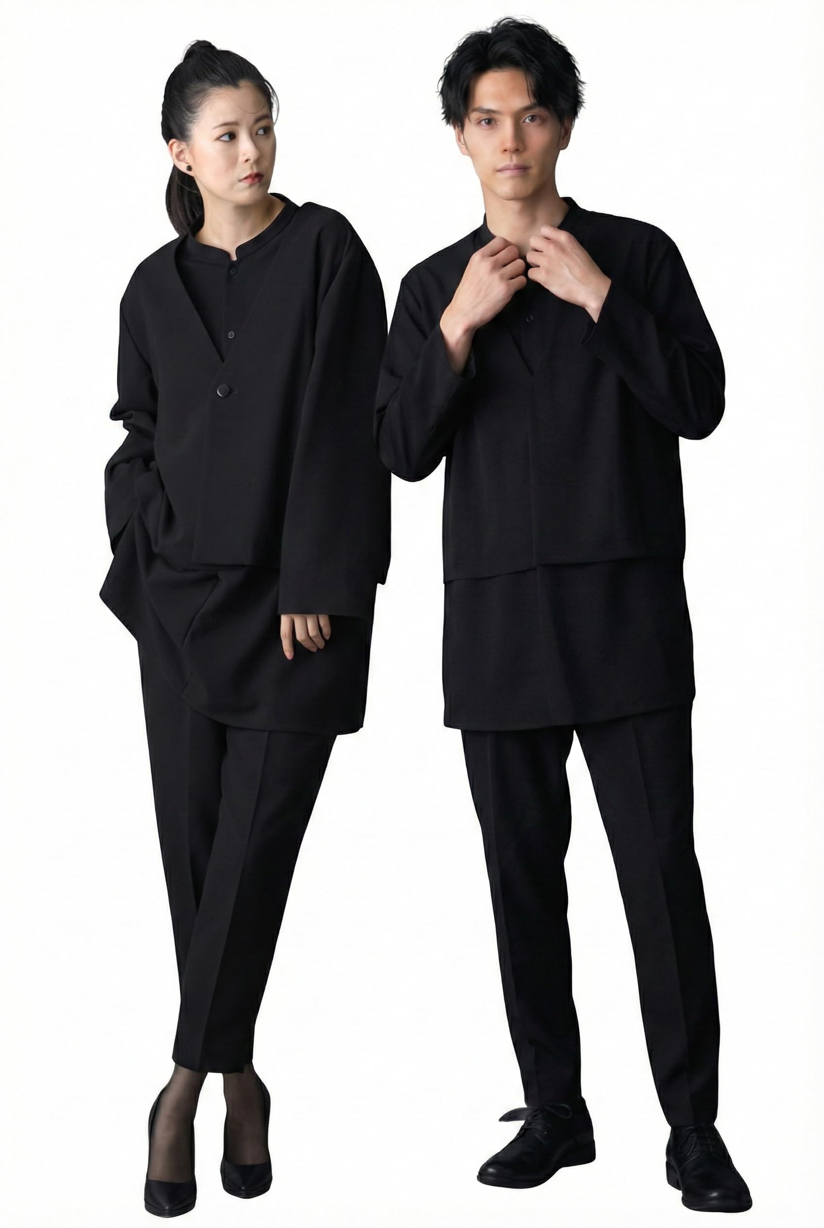 Amazon.co.jp: [ルルコ] スーツ メンズ 礼服 喪服 ブラックフォーマル