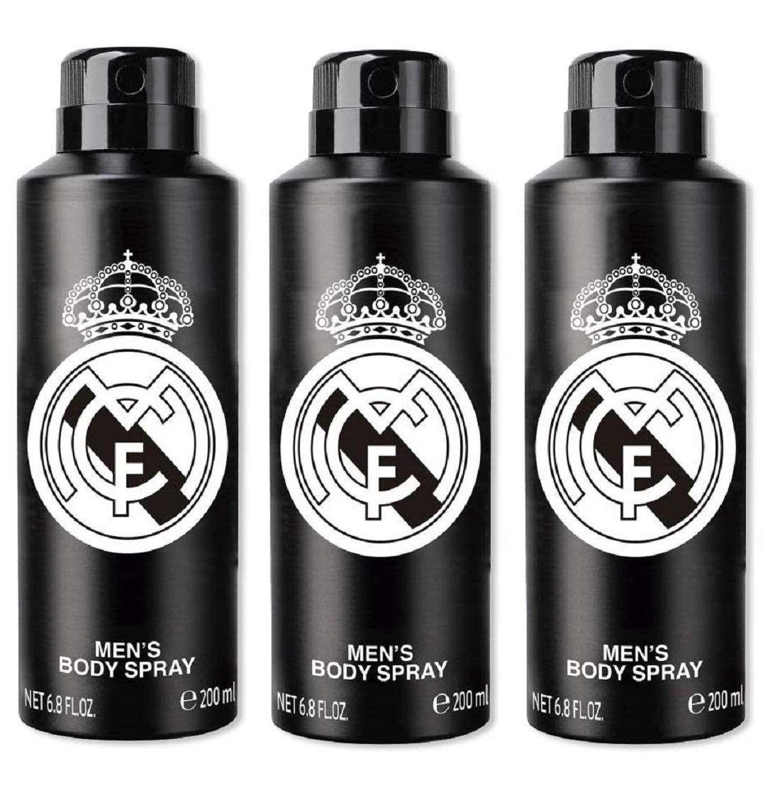 Real Madrid Original Black Combo Pack Of 3 Deodorant Spray - For Men-picture-33