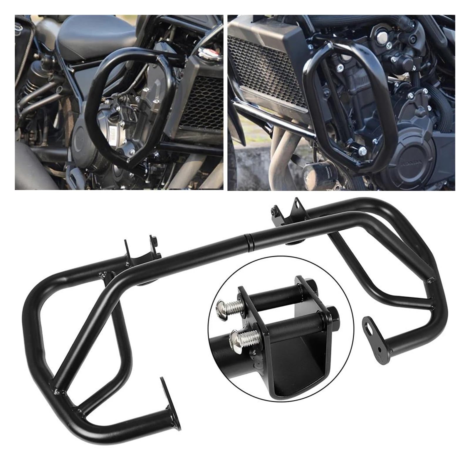 Tamponi PARAtelaio PER REBEL 500 300 PER CMX500 PER CMX300 2017-2021 Motore Motociclo Guard Crash Bar Autostrada PARAurti Telaio Protezione Barre Protezione
