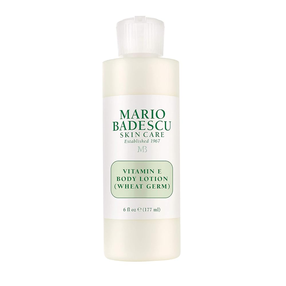 Mario Badescu Vitamin E Body Lotion, 6 Fl Oz (Pack of 1)