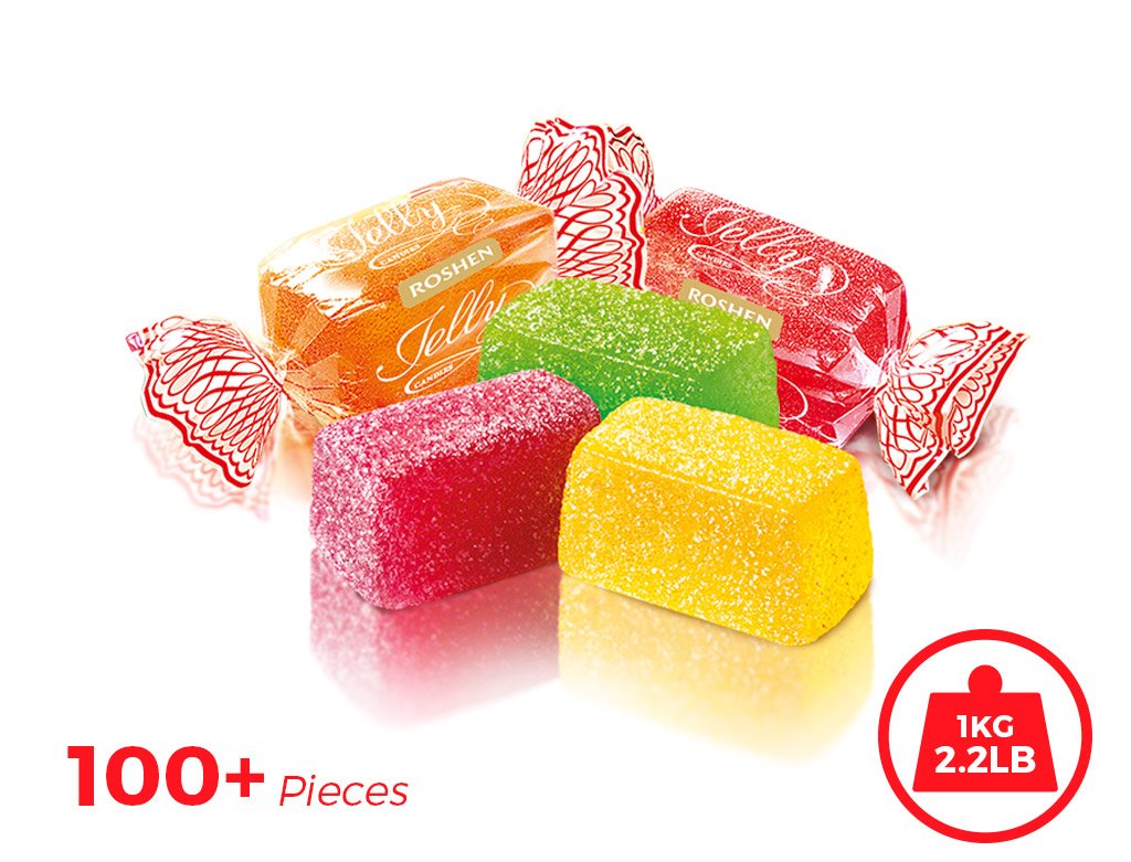 Pâtes de fruits Jelly de Roshen (Sachet de 1kg)