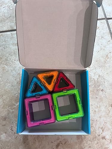 Miniatura 9 de Bloque magnético de azulejos para niños de 3, 4, 5, 6, 7, 8 años o más, bloques magnéticos mejorados, juego de construcción para niños pequeños,