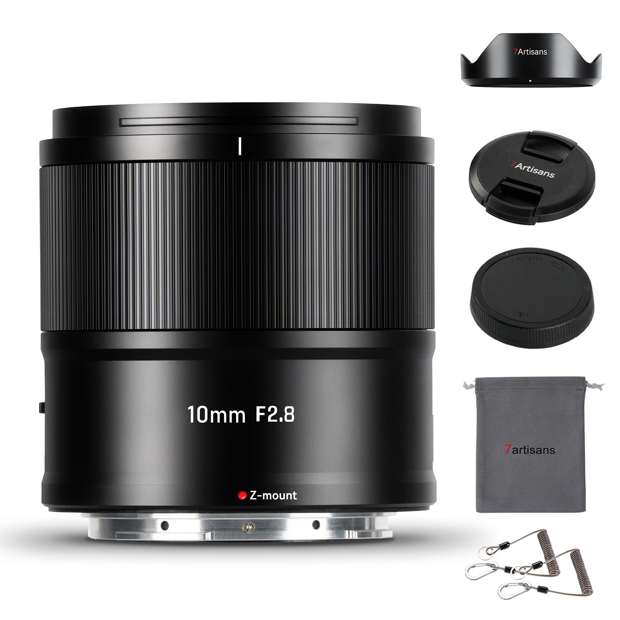 lente 10mm f2.8 per fotocamera nikon z con autofocus e riconoscimento facce