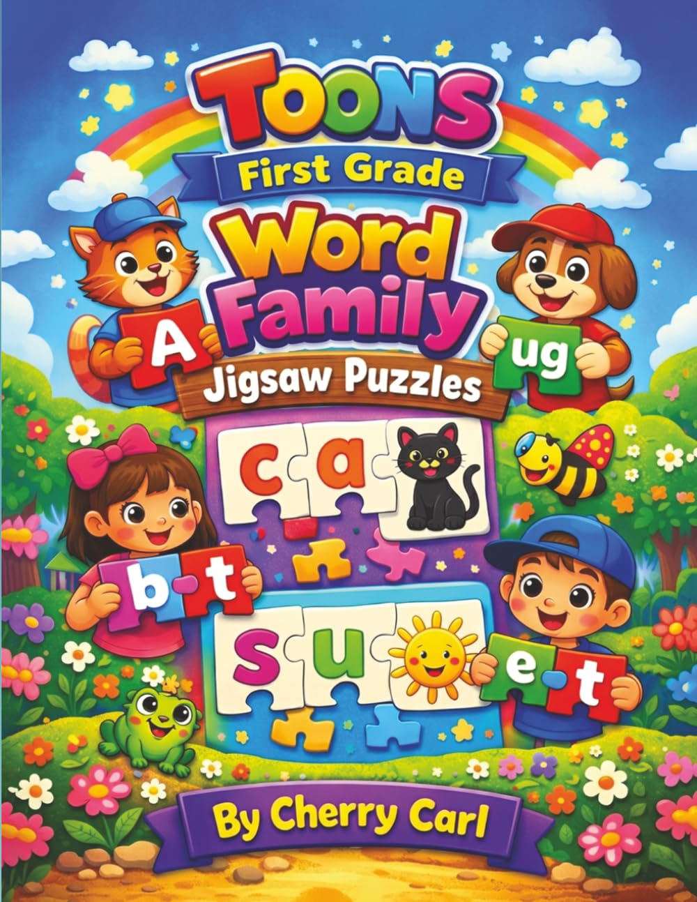 Toons First Grade Word Family Jigsaw Puzzles
