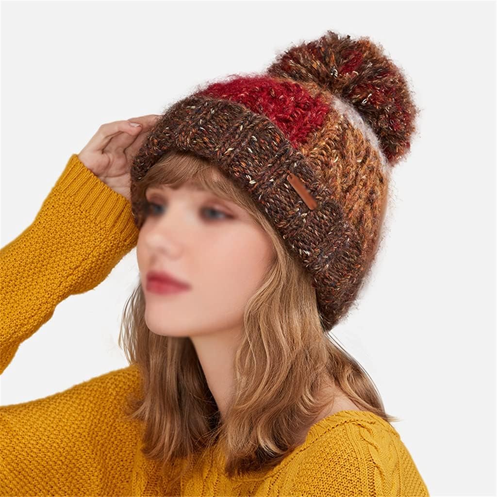 Hats, Women's, Autumn and Winter Sports, Casual, Knitted, Woolen