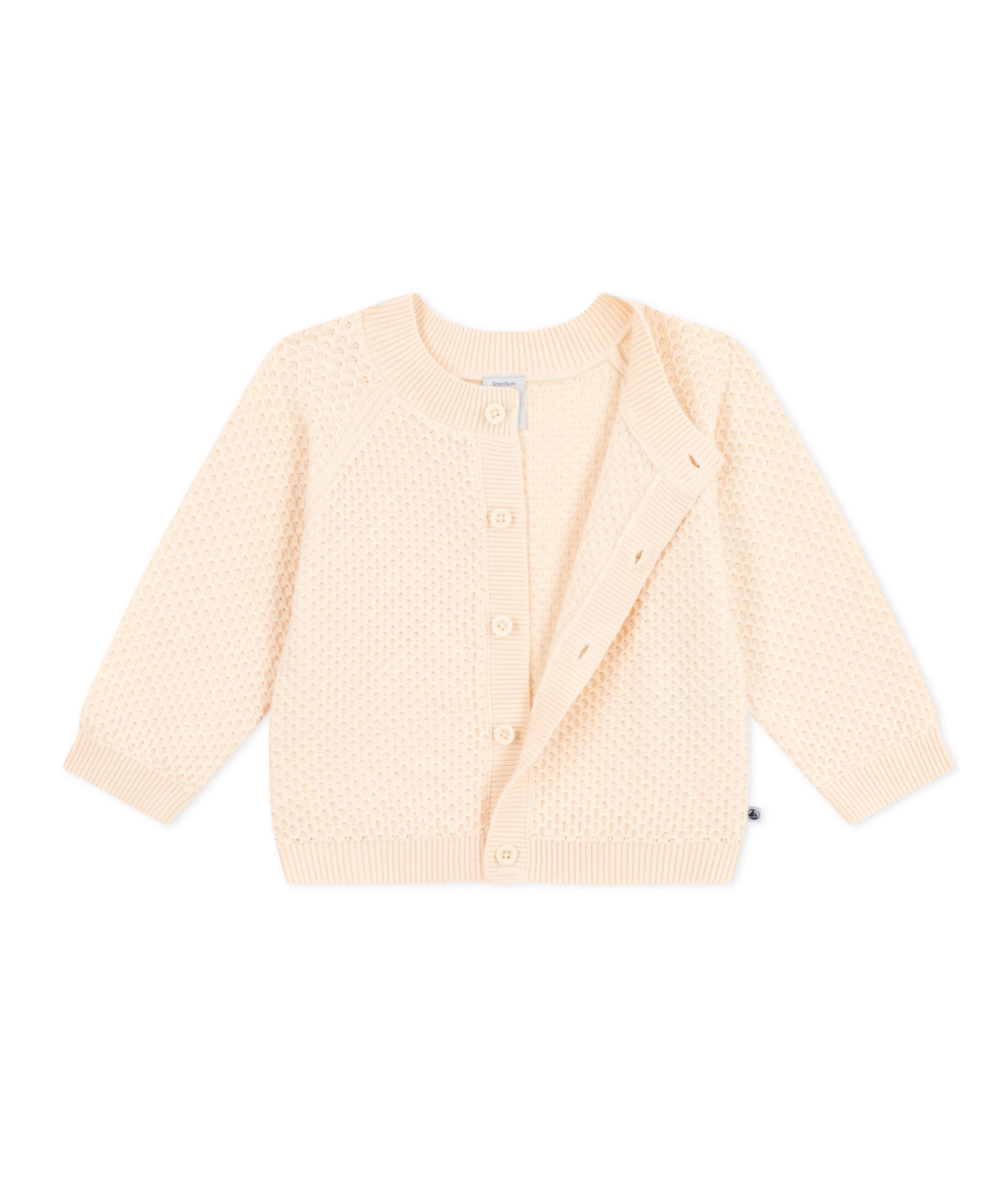 Petit Bateau Cárdigan Unisex bebé