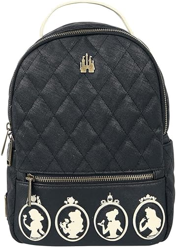 Miniatura 2 de Loungefly Disney Princesses Silhouette - Bolso de hombro de piel sintética para mujer doble correa Multi