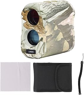 Golf Rangefinder 600m, Hunting Rangefinder, Hunting Rangefinder, Professional Digital Rangefinder, Waterproof, with LCD Screen, Rangefinder Measures From 5 To 700 Yards with High Precision Of +/- 1 Me