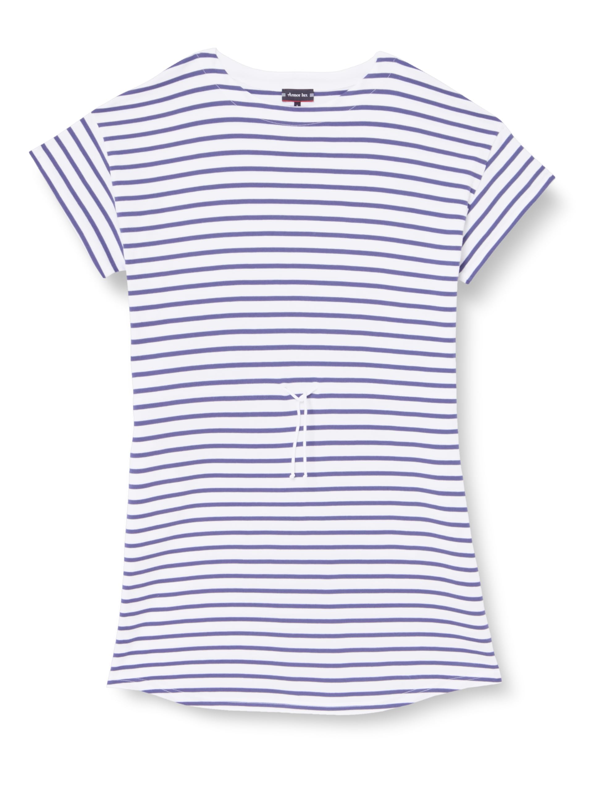 Armor Lux Women's Beach Playwear Dress, White/Skipper, 12