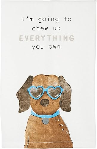 Miniatura 4 de Mud Pie Happiness Starts - Toalla pequeña para perro