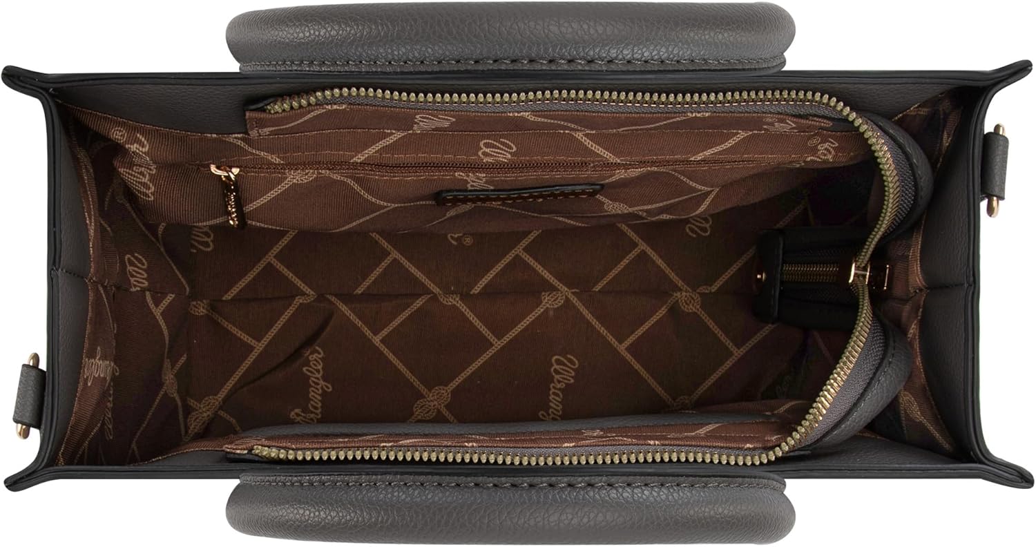 Wrangler 3Pcs Purses for Women Tote Bag Crossbody Handbag Sets with Strap - Image 5