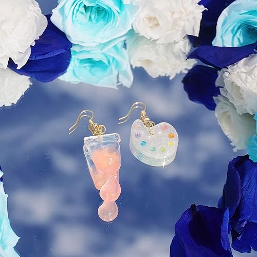 Miniatura 4 de Surtido de moldes de fundición de resina para epoxi, resina UV, arcilla polimérica, hormigón, cemento, caramelo, chocolate, isomalt, 5 unidades