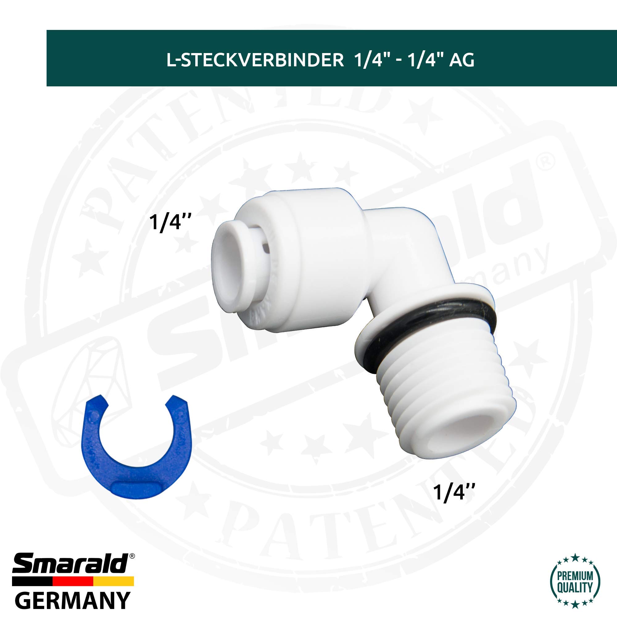 Filter Verbinder Anschluss Adapter Gerade 1/4 Zoll Fitting Für