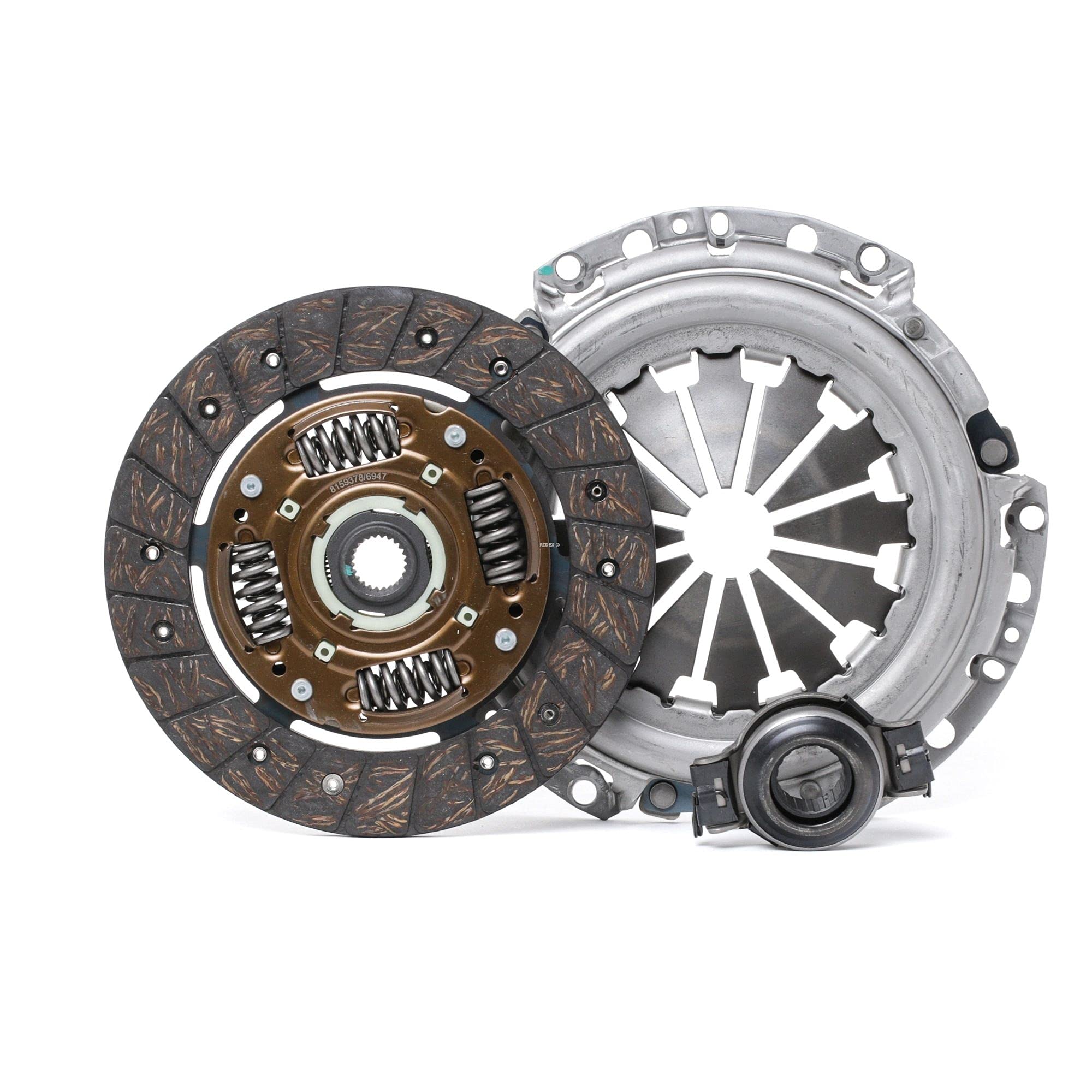 RIDEX 479C0002 Kit de embrague sin volante motor con apoyo Compatible con VW Lupo/Lupo 3L 6X1, 6E1
