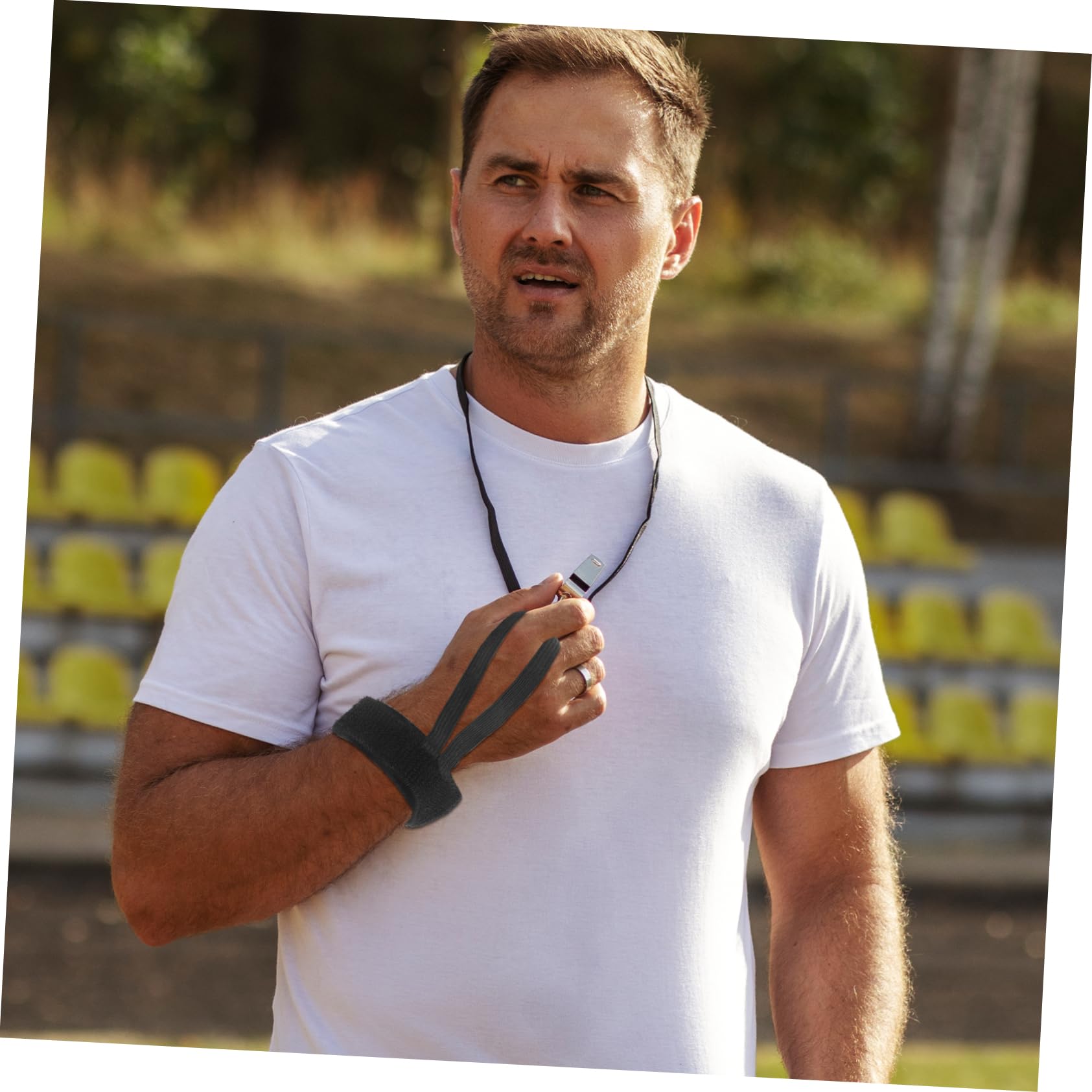 Abaodam 2sets Official Football Wristband Referee Down Indicator Essential Referee Equipment 6pcs*2