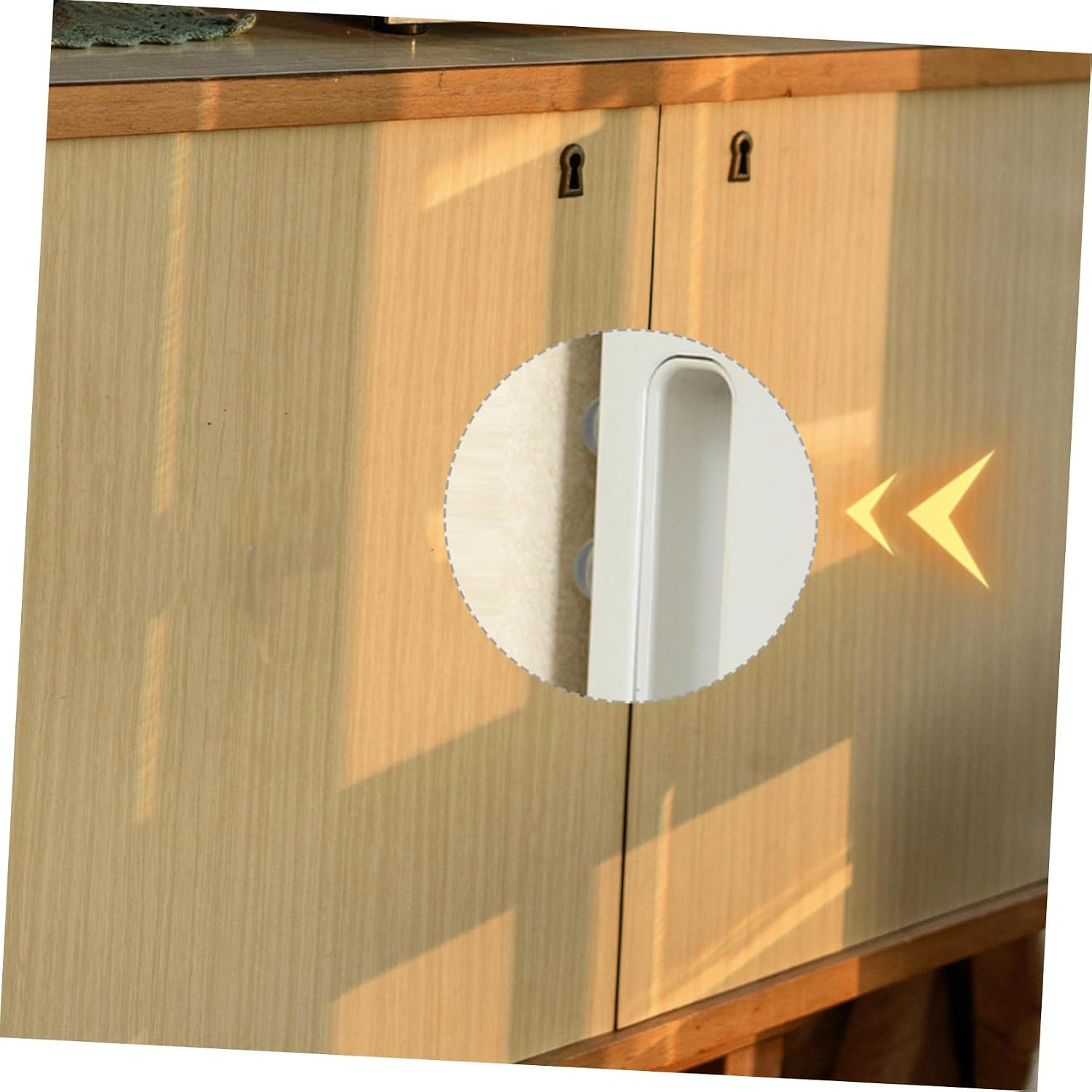 Self Adhesive Silicone Cabinet Door Bumpers Bumpers for Wall Protection 8-Piece Set Easy Installation Suitable for Home Furniture