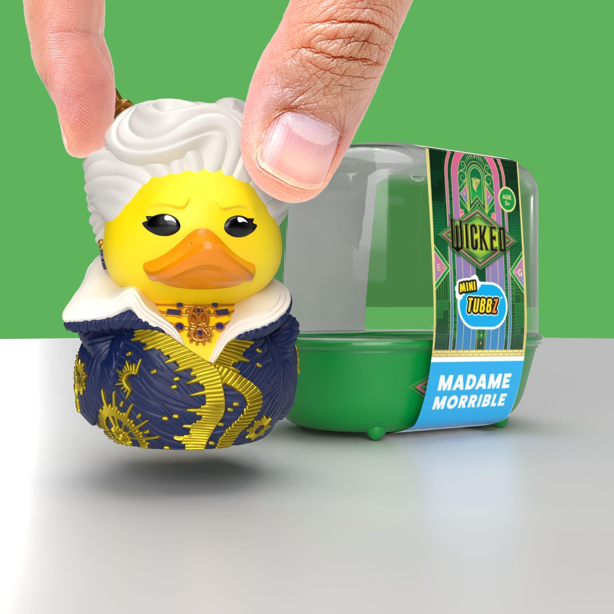 TUBBZ Mini: Wicked For Good - Madame Morrible Cosplaying Rubber Duck Vinyl Figure, Madame Morrible (Mini) - Image 2