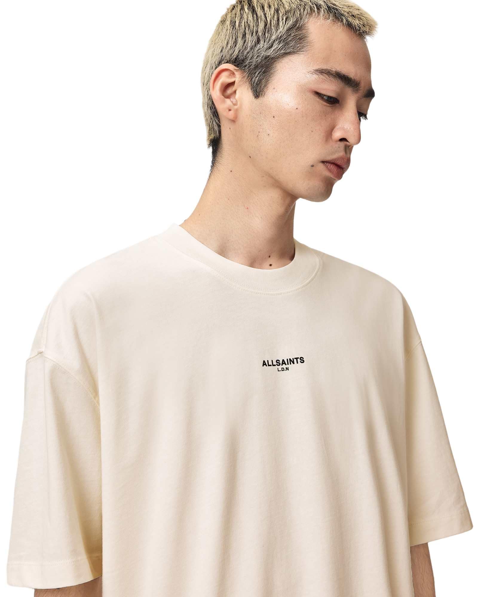 Allsaints Mikro SS Crew T-Shirt Uomo