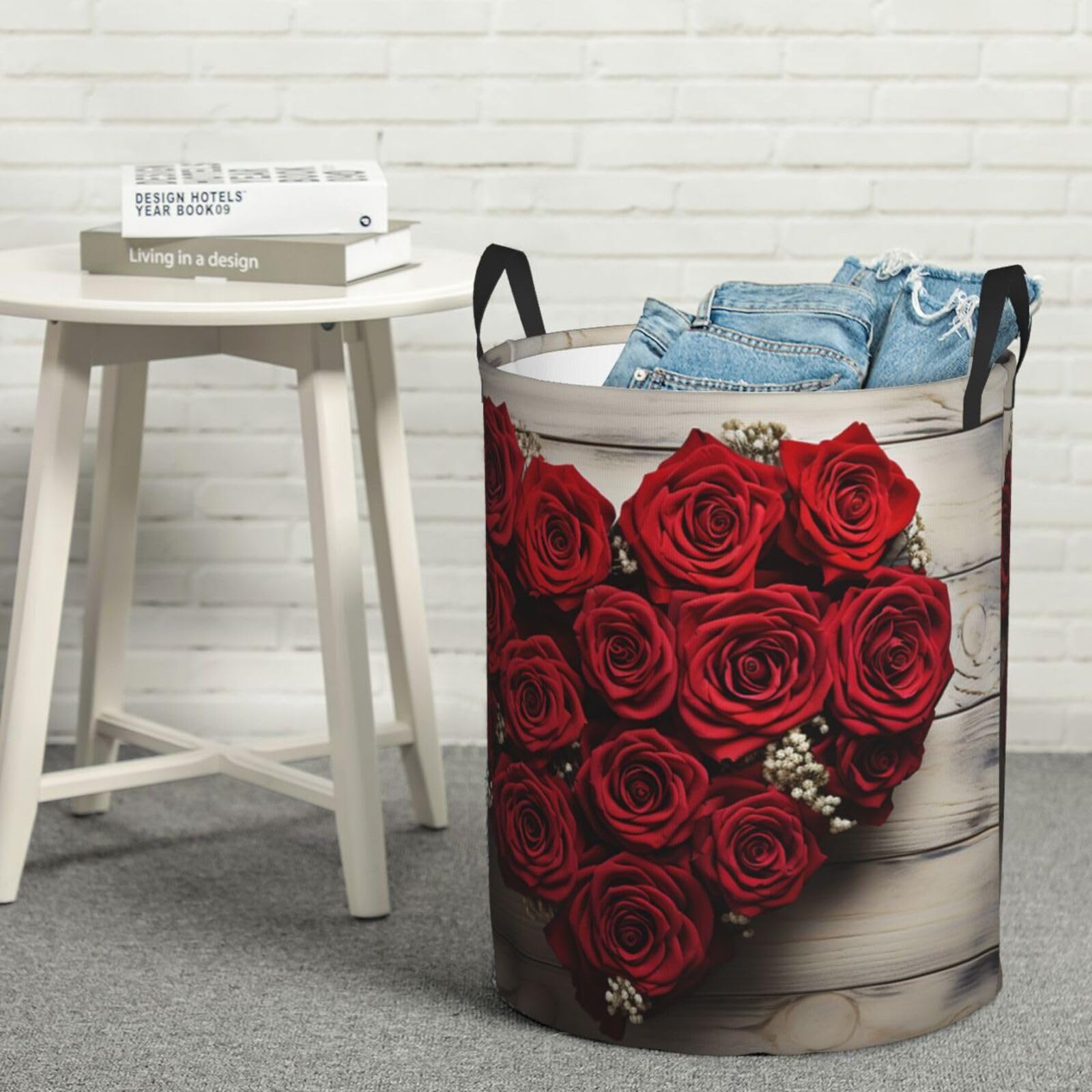 Panier à linge cœur pliable et imperméable pour ranger les jouets