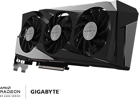 Gigabyte Radeon RX 6600 XT Gaming OC 8G Graphics Card, WINDFORCE 3X Cooling System, 8GB 128-bit GDDR6, GV-R66XTGAMING OC-8GD Video Card