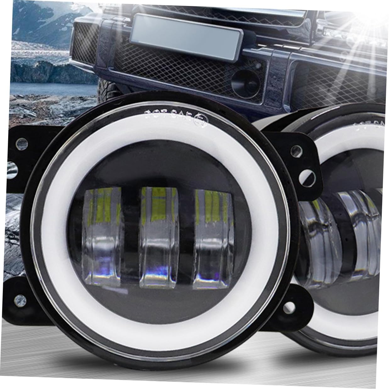 Générique 1 paire Ampoules LED pour Voiture de Phare LED Haute Luminosité Amélioration Visibilité Routière