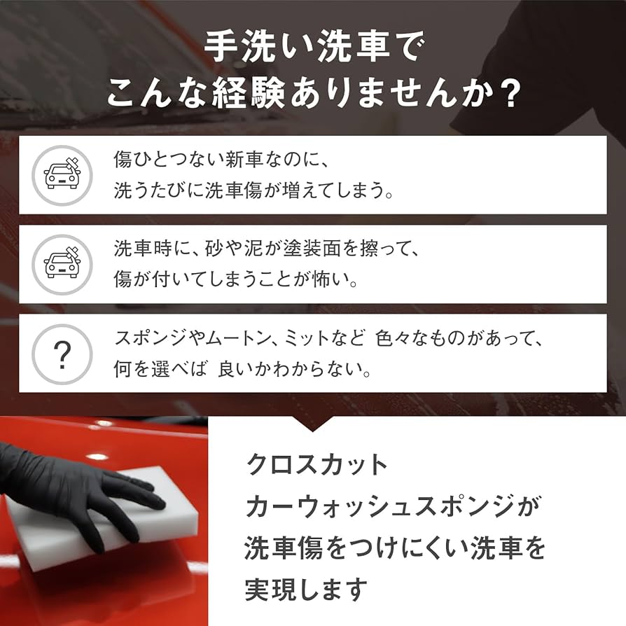 Amazon.co.jp: BEAUTIFUL CARS 公式 柔らかく大きな洗車スポンジ
