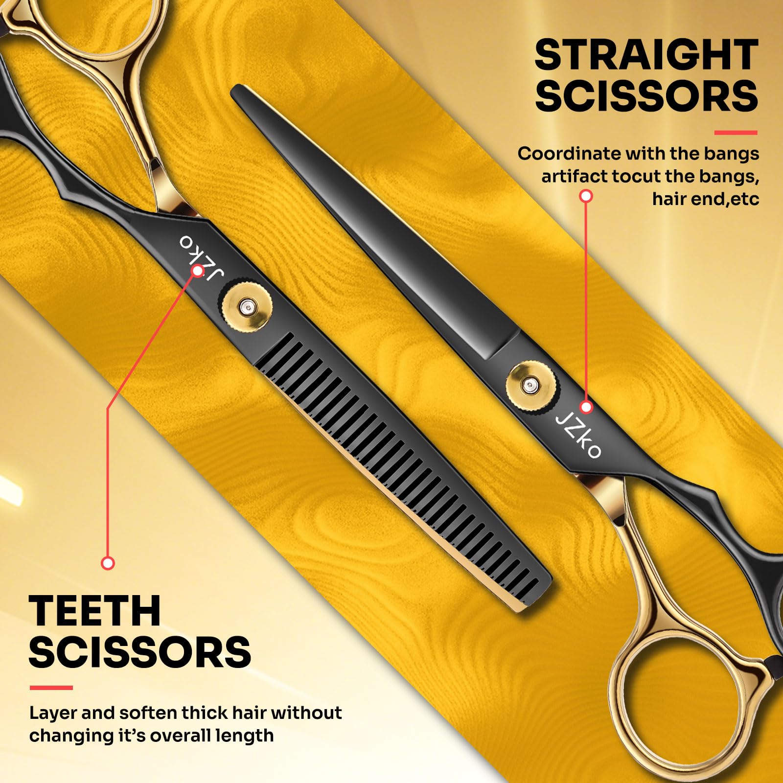 6.7シザー Amazon.com : Hair Cutting Scissors Shears Kit, 6.7”Barber Shears