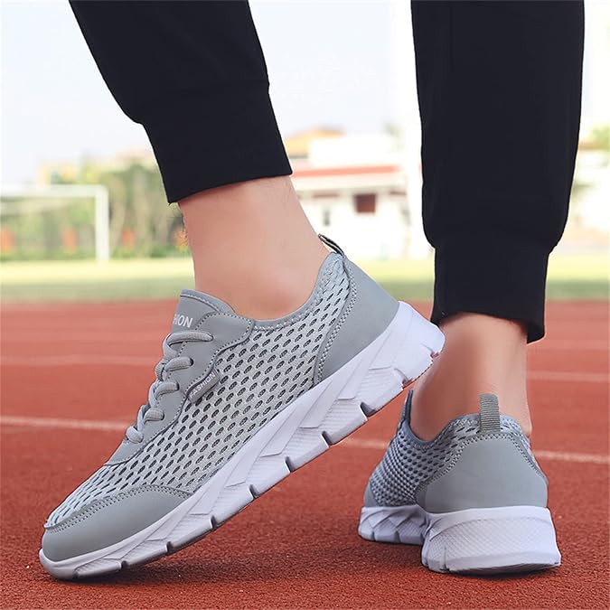 Running Shoes for Men Lightweight Breathable Athletic Mesh Shoes Casual Sneakers Outdoor Workout Comfortable Walking Shoes