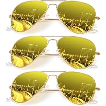 KALIYADI Classic Aviator Sunglasses for Men Women Driving Sun glasses Polarized Lens UV Blocking
