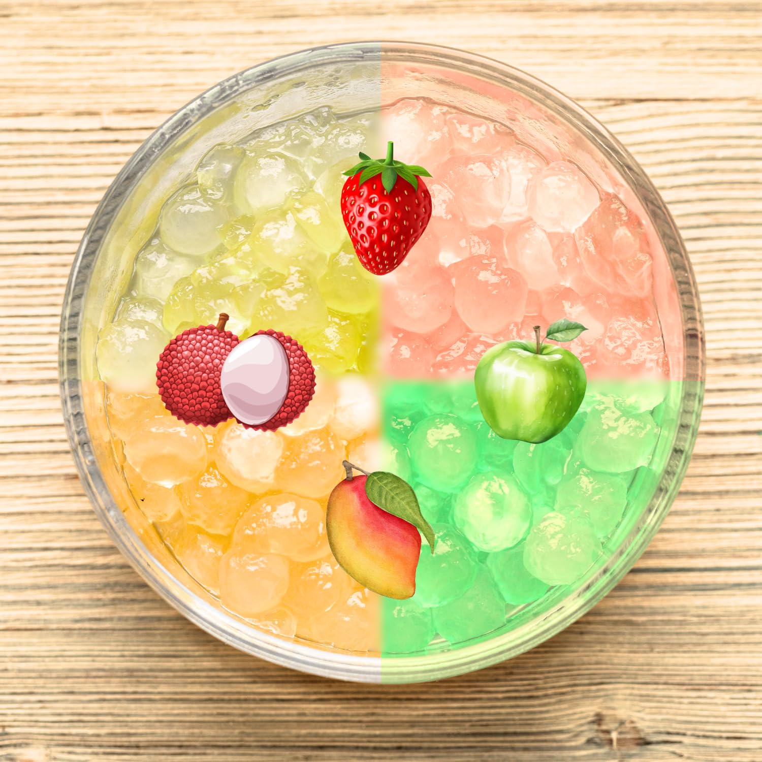 Popping Boba Fruta de la Pasión 950 GR