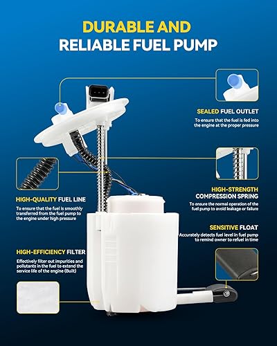 Miniatura 311 de PHILTOP Electric Fuel Pump Assembly Fits For Chevrolet S10 1985-1991, GMC S15 1985-1990, GMC Sonoma 1991, GMC Syclone 1991, SP06B1H