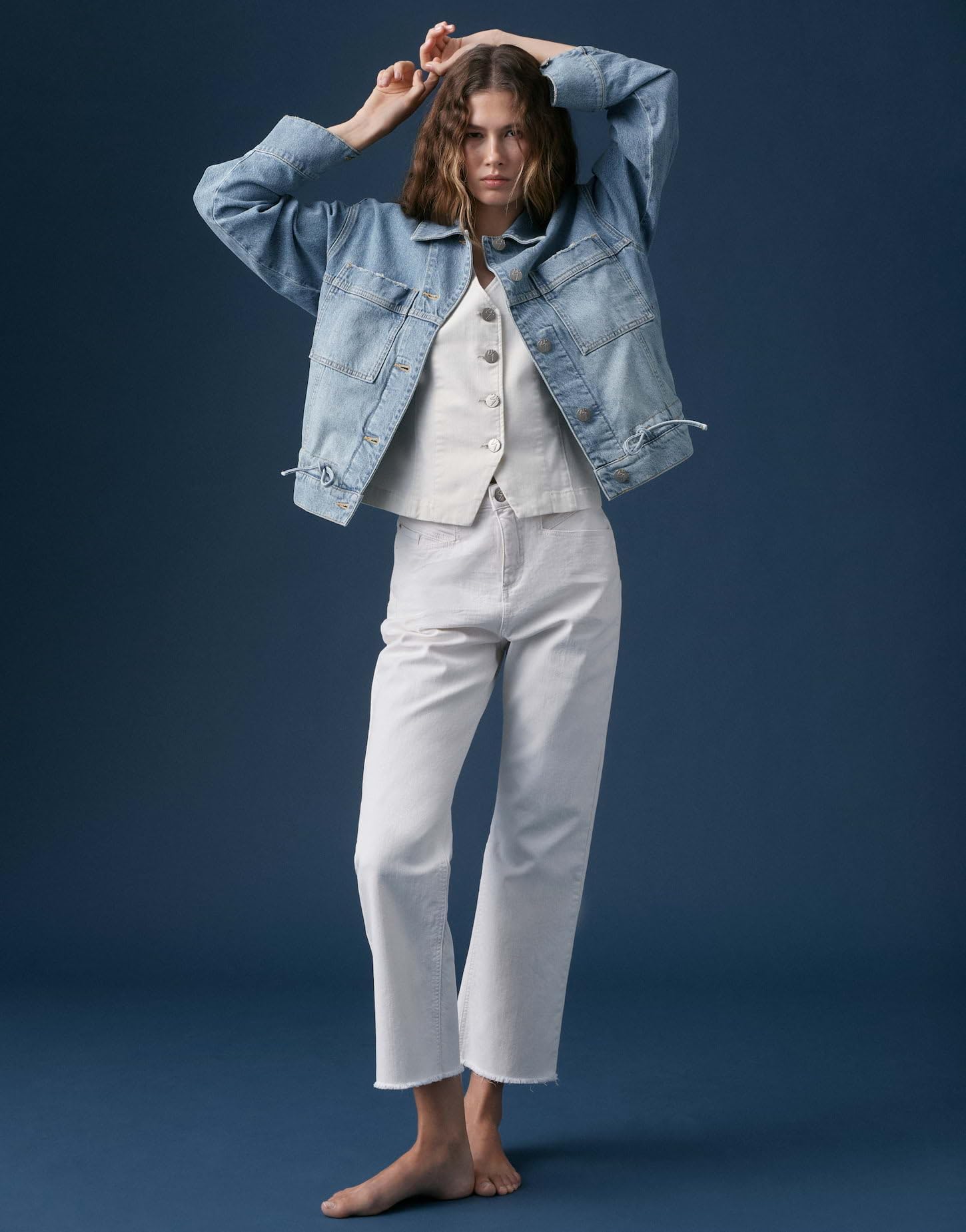 OPUS Damen Boyfriend | Boyfriend Jeans LANI Dynamic Mid Rise aus Spanish Cotton Mix