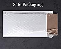 Vista 3 de Letrero rústico de madera colgante con texto en inglés «Just Married» («Just Married») para boda, letrero con texto en inglés «Just Married»