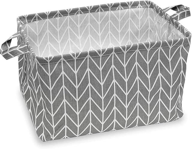 Collapsible Storage Basket Canvas Folding Box Toy Box Organization Baskets Bathroom Basket Storage Box (Canvas Folding Box)