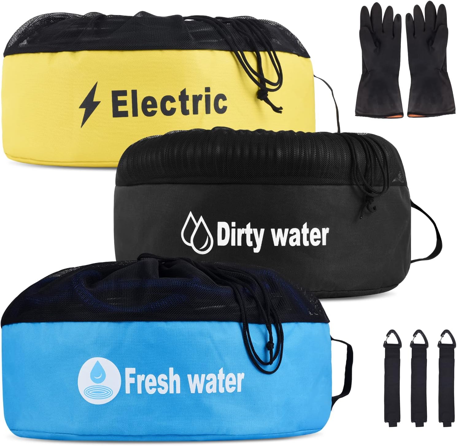RV Hose Storage Bag, Camper Accessories for Outside Water